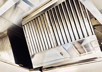 厨房のダクトの写真